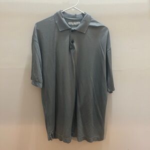 Robert Graham Charcoal Polo Shirt